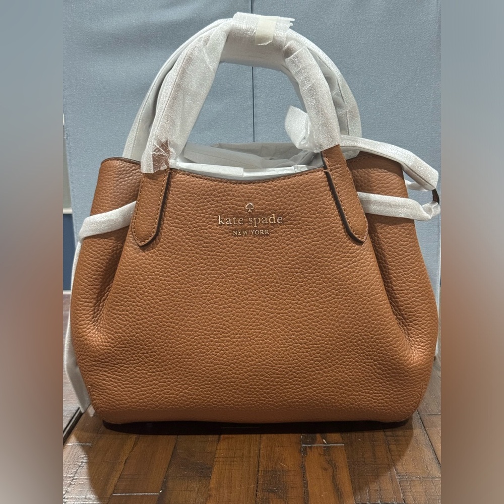 Kate Spade New York Dumpling Bag/Purse Small in Warm Gingerbread